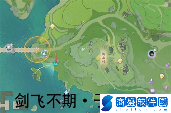 射雕手游劍飛不期子三在哪