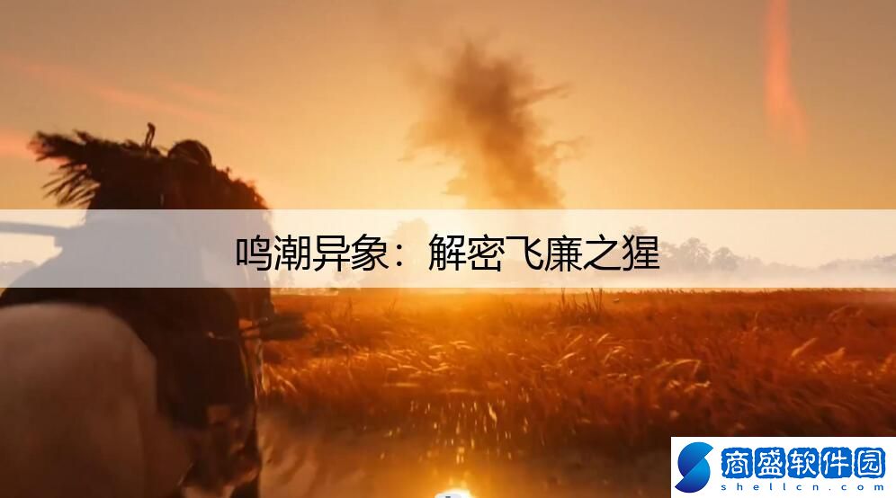 鳴潮異象:解密飛廉之猩