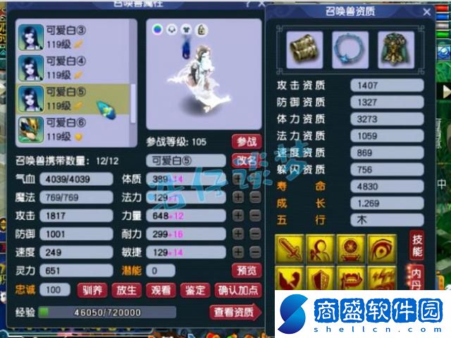 夢(mèng)幻西游109花果山帶什么套裝