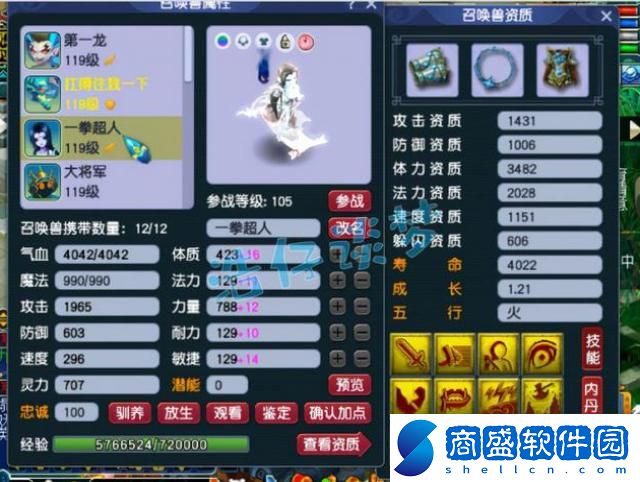 夢(mèng)幻西游109花果山帶什么套裝