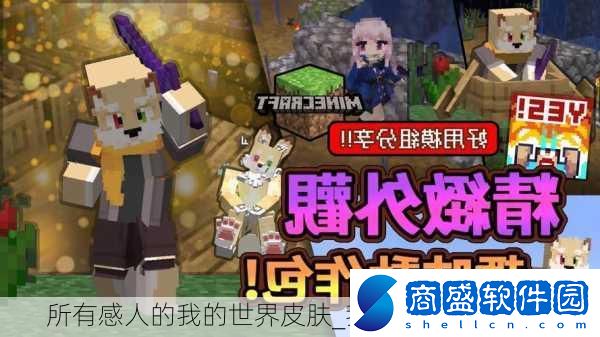 所有感人的我的世界皮膚